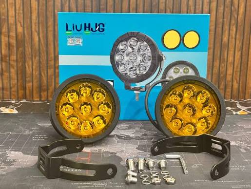 HJG 9 LED Round 80W Fog Light