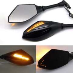 Sides Mirror with Dual Side LED Indicators